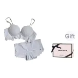 Серый Синий Комплект Одежды + [Коробка ко Дню Святого Валентина]