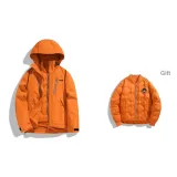 Яркий оранжевый (в комплекте с апельсином, хлопковый пуховик, подкладка)