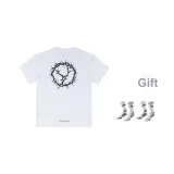 Чисто Белый + 2 упаковки баскетбольных носков (стиль позиционирования, случайный цвет)