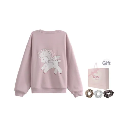 SNBL Фиолетовый Женский Свитшот