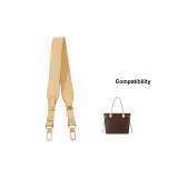 Растительный дубленый кожаный плечевой ремень (в комплекте с модифицированной петлей, 1 пара)