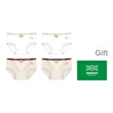 4 шт. (2 белых + 2 бежевых)