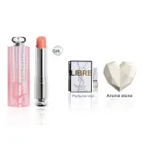 Очаровательный Меняющий цвет Помада #004 Коралловый - Бесплатная проба Аромата Eau DE Liberte - Белый Ангел