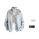 Светло-синий (в комплекте с брошь)