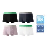 Темно-серо-синий + черный + розовый + белый (упаковка из 4 штук)