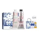 [Коробка в Рука 90 мл] Вишневый цветок + Зеленый виноград Любовь Сакура с бергамотом Амбра + Орех ши 30 мл