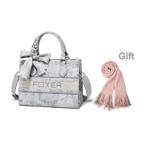 FOXER Синтетическая кожа Одно плечо Сумка Большая Женская Сияющая Рыбка Тень