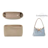 Маленький [Планшет, Молния] Бежевый Замшовый Лайнер