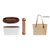 Коричневый лайнер + молочно-чайная плечевая подушка