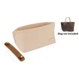 Коричневый (Декомпрессионные накладки для плеч) 23 см + Средний размер, бежевый вкладыш