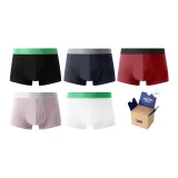 Темно-серо-синий + Черный + Розовый + Белый + Красный (Упаковка 5 шт)