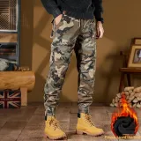 Хаки, камуфляж, с флисовой подкладкой