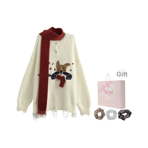 SNBL Экрю Женская Трикотажная Одежда