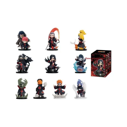 POP MART Коллаборация Edición Naruto Ураганные Хроники Great Тема Организации Рассвет Слепые Коробки