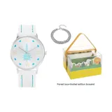 Девять сокровищ Стекло Свет Кварцевый Часы Подарочная коробка