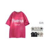 Розовый Красный [Футболка с длинным рукавом, футболка включена]