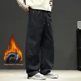 Чёрный флис с утеплением