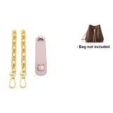 15 см Золотой Двухкомпонентный Удлинитель Цепочки + Розовая Подушка для Плечей с Отскоковой Подушкой