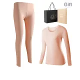 Комплекты одежды (Кожа) Утолщенный и с флисовой подкладкой / Кружевная круглая вырез / Облегающий крой / Формирование фигуры