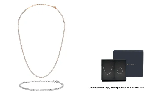 DW/DanielWellington Ожерелье Розово-золотое Ожерелье & Звездное серебро BRACELET Унисекс