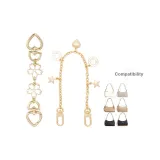 [Gold] Лепесток Удлинитель Цепь + Любовь Звезда Декоративная Цепь