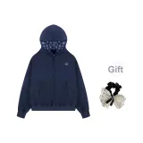 Темно-синий + Резинка для волос + Подарок