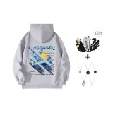 Light Gray (В комплекте с модным ожерельем + сумка через плечо)