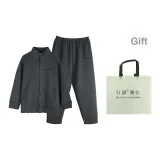 Мужская темно-серая сумка для покупок