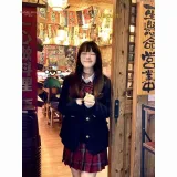 Комплект из 4 предметов: трикотаж + рубашка + темно-красная юбка в клетку + галстук-бабочка