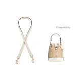 Экрю 1,1 см Ширина Тело Зернистая текстура Личи Золотой Заклепка 65 см [Совместимость Трубы Сумка-ведро]