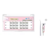 Чистые Желания Кошка Уши 18 Штук + Клей + Пинцет