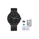 Сетчатая сумка, черно-синяя