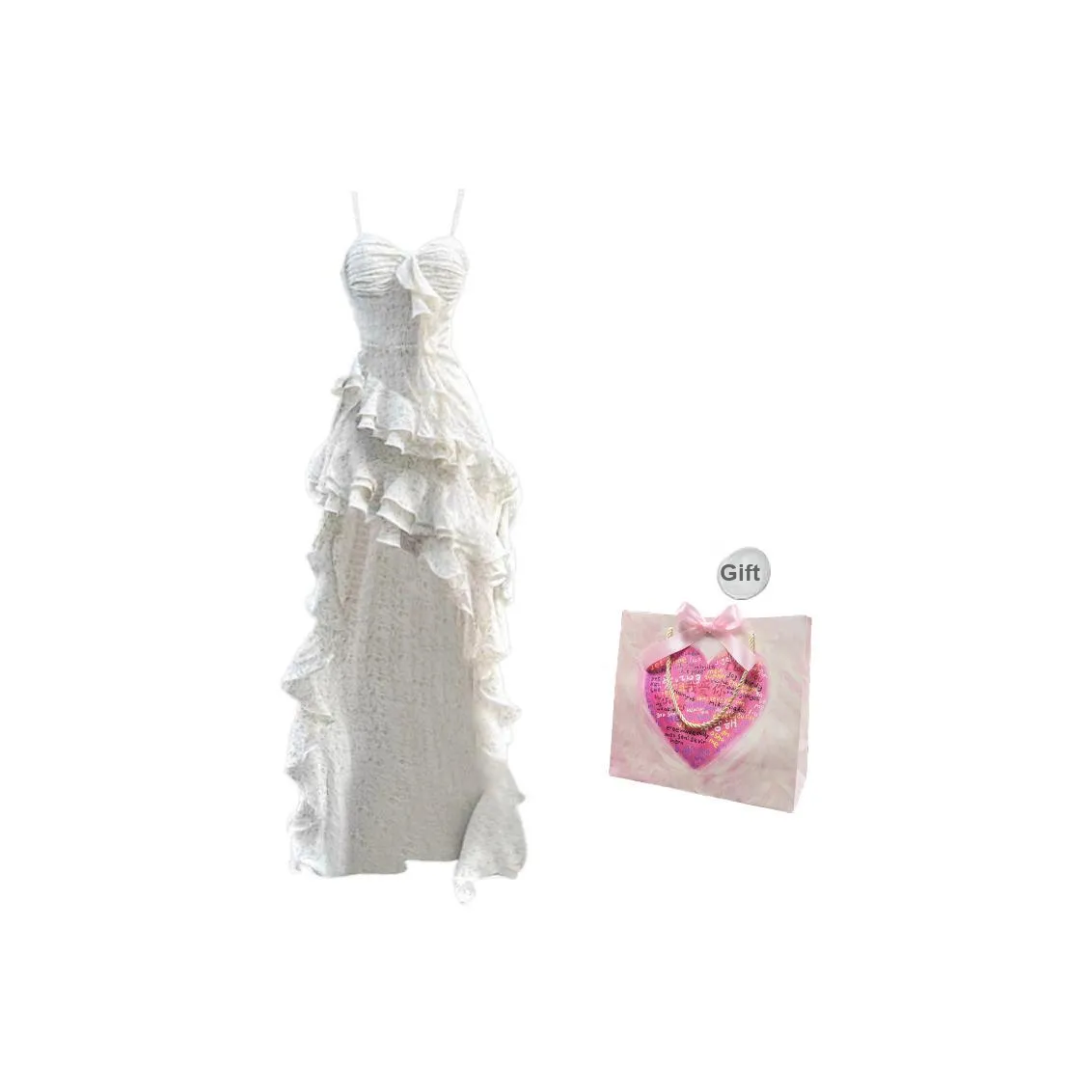 knitted midi dresses The Rib-Knit Cap-Sleeve Midi Dress main image 0