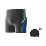 Черные плавательные шорты + черная плавательная шапка