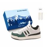 Чёрный, зелёный, эксклюзивная обувь, коробка, носки включены