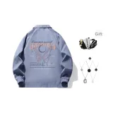 Light Blue (В комплекте с модным ожерельем + сумка через плечо)