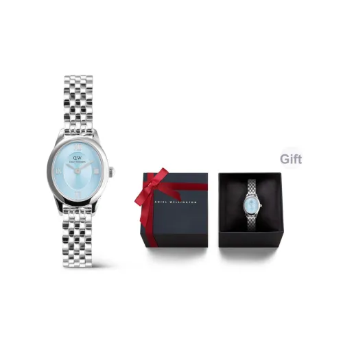 DW DanielWellington Кварцевый механизм женские часы 25,5мм*22мм*6,1мм синий