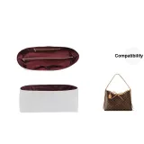 Бургундский цвет, бумага DuPont, подкладка [плоская подошва, стиль] - сумка среднего размера