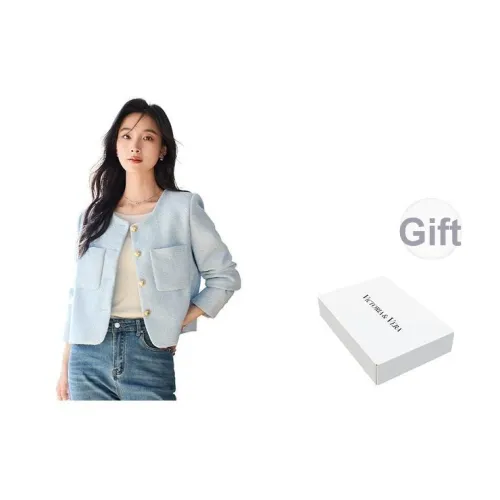 VICTORIA VERA Cropped Coat Women's