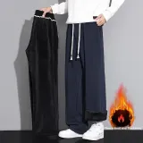 Темно-синий с флисовой подкладкой