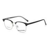 Контакт 98028 Полная Рамка Черно-серебро C03