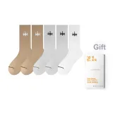 Кофейный 2, Светло-серый 2, Белый [5 упаковок]