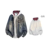 Ностальгический синий [В комплекте с изящным свитшотом One Piece]