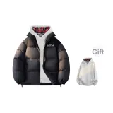 Black (В комплекте с клетчатым внутренним слоем свитшот)