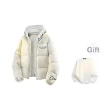 Шляпа цвета экрю, вышитая, в комплекте с круглым вырезом, свитшот