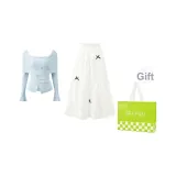 Сине-белые комплекты одежды