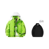 Яркий зеленый (в комплекте с шерстяной подкладкой).