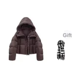 Кофейный + Шарф