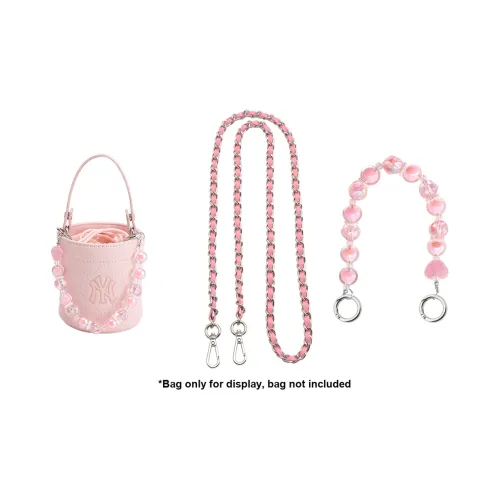 Luxury Care Artisan Workshop Металл Кожаный Вставка Сумка Ремень Женский Розовый Белый