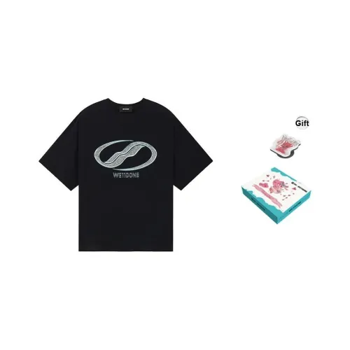 WE11DONE SS25 T-Shirt Унисекс Черный